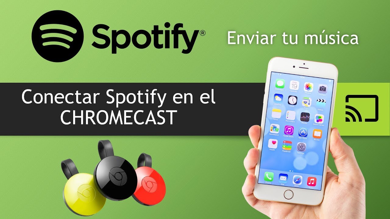 Como Conectar Spotify al Chromecast - YouTube