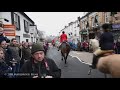 Abergavenny yearly Boxing day hunt meet 2018