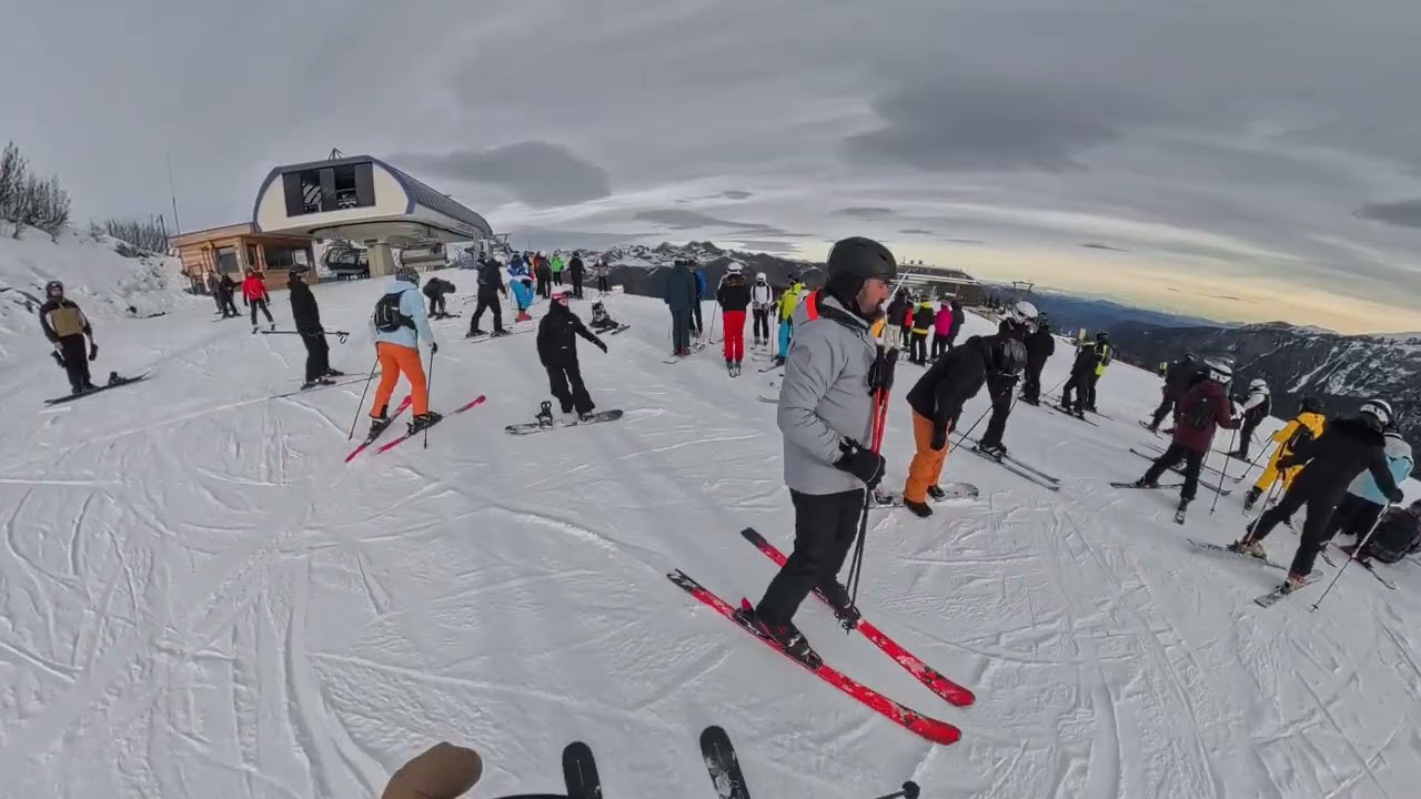 Pradalago and Marilleva’s Little Grizzly Black on the way to Marilleva