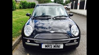2004 MINI One Automatic with Sunroof In Astro Black with Alloys