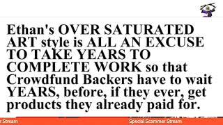 ETHAN VAN SCAMMER and his Over-Saturated Art (CLIP) #jaeleeart #ethanvansciver #comicsgate #art