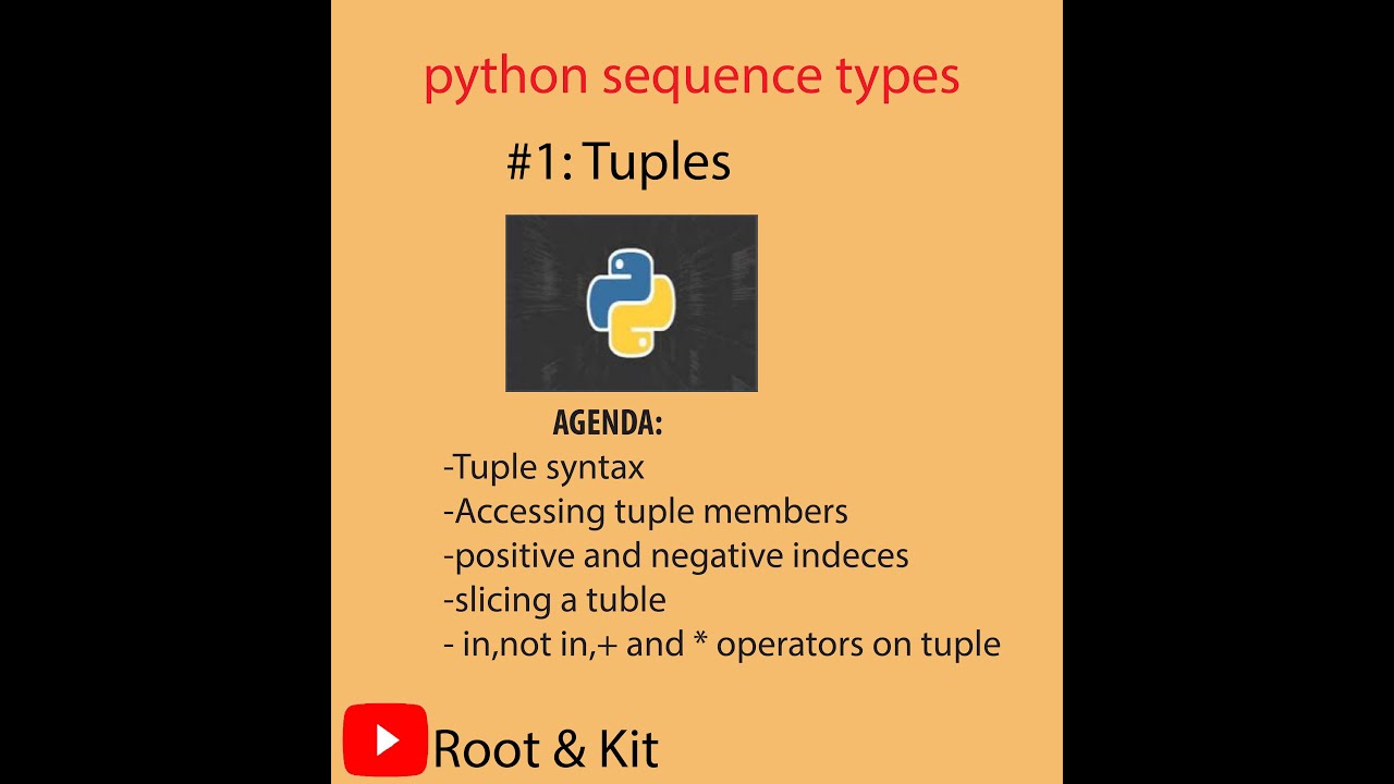 best way to use tuples in python - YouTube
