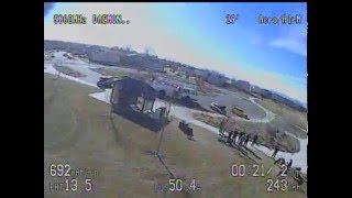 Gemfan 5x5x3 props on Vortex 250 Lumineer Edition - Ground recording