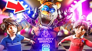The FNAF Security Breach 2 END Glamrock Freddy JOINS the NEW VANNY