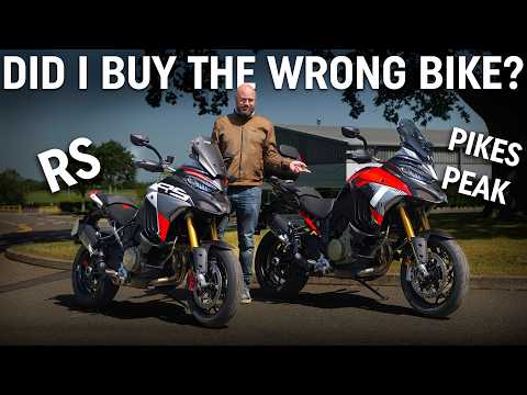 Is the Ducati Multistrada V4 RS better than my V4 Pikes Peak? Road review