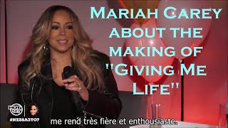 Mariah Carey about the making of &quot;Giving Me Life&quot; (2018) (Sous-titres FR)