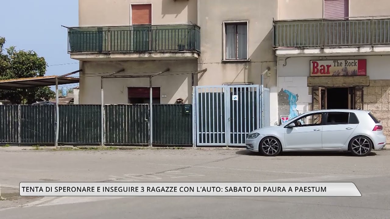 Tenta di speronare e inseguire 3 ragazze con l'auto: sabato di paura a Paestum