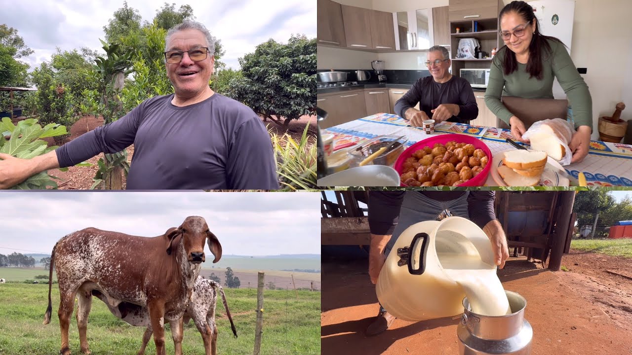 Casal que luta junto vence junto # e hoje colhe os frutos de uma longa vida de trabalho…