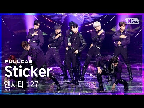 [안방1열 직캠4K] 엔시티 127 &amp;#39;Sticker&amp;#39; 풀캠 (<strong>NCT</strong> 127 <strong>Full</strong> Cam)│@SBS Inkigayo_2021.09.26.