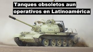 Top 5 Tanques Mas viejos aun Operativos en Latinoamérica.
