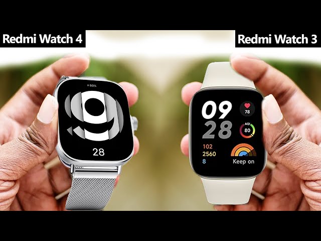 Xiaomi Redmi Watch 3 vs Redmi Watch 4: A Detailed Comparison - Xiaomi for  All