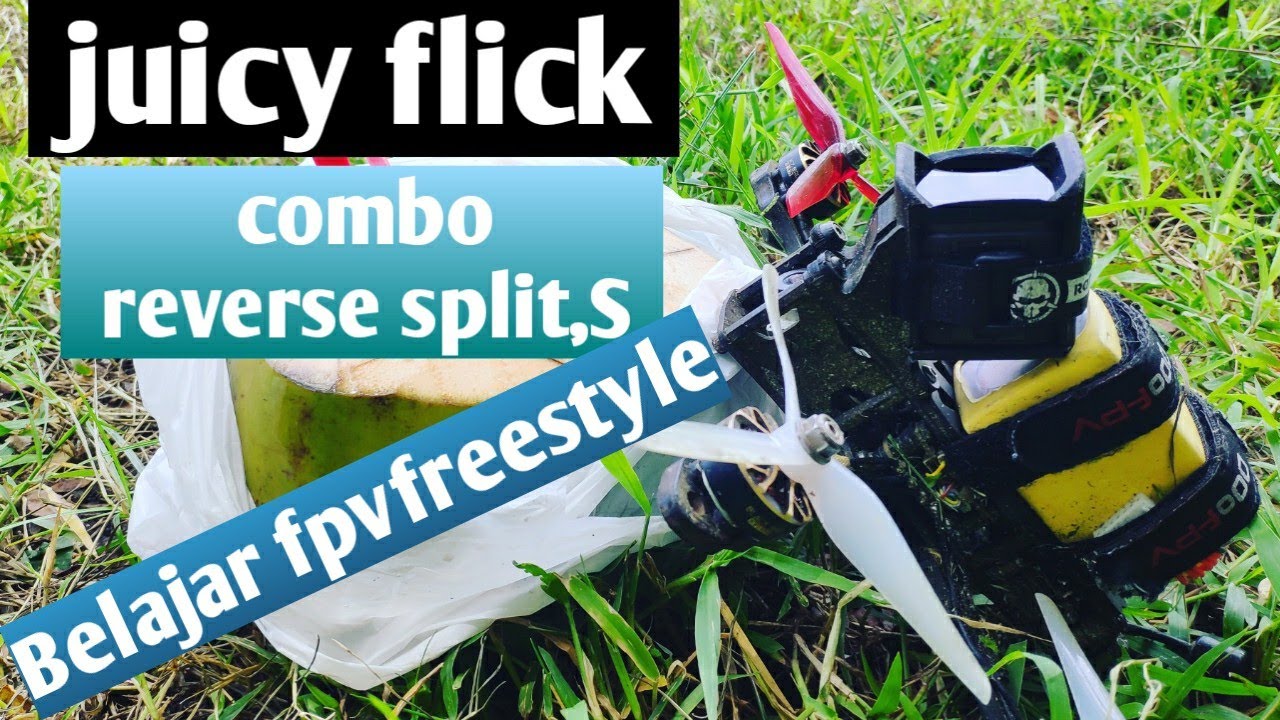 Fpvan lapangan bola textile belajar juicy flick combo reverse split,S |fpvfreestyle