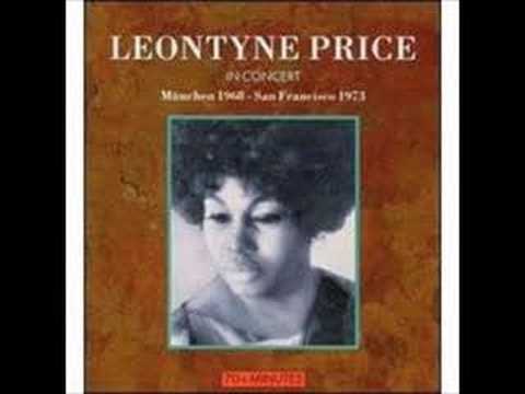 Leontyne Price sings "Zweite Brautnacht!" 1968