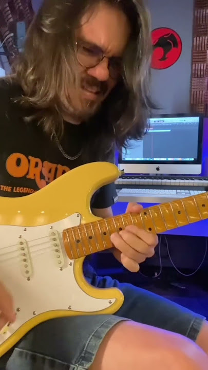 Ozielzinho toca The Final Countdown numa versão 2.0 com sua nova guitarra SEIZI RISING SUN #europe