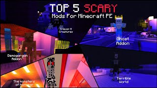 Top 5 Scary Horror Mods And Addons For Minecraft PE/Bedrock 1.16+ (Part 1) screenshot 3