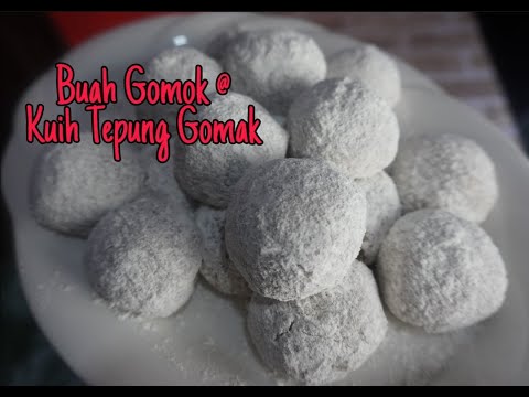 Kuih Tepung Gomak Kelantan