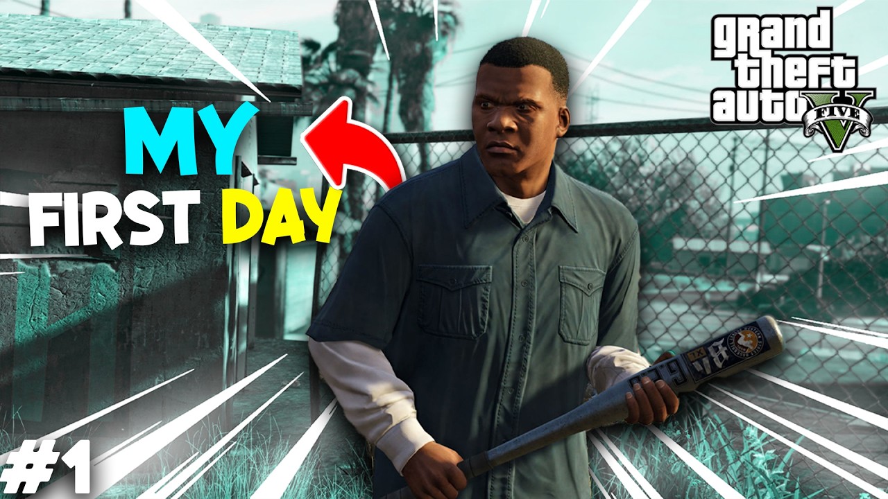 MY First Day in Los Santos | GTA 5 GAMEPLAY #1 - YouTube