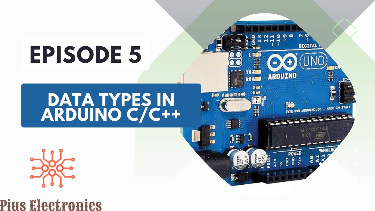Data Types in Arduino C/C++ : Introduction to Embedded systems with ...