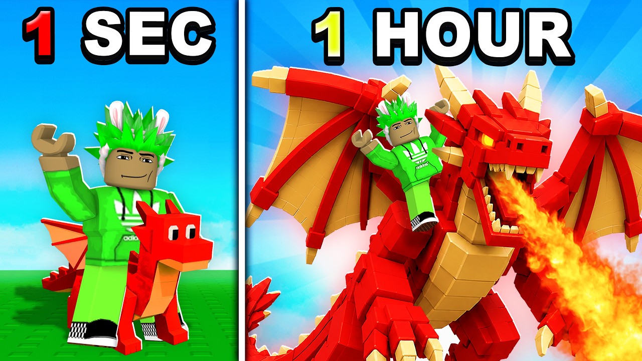 jede MINUTE wird mein DRACHE stärker!