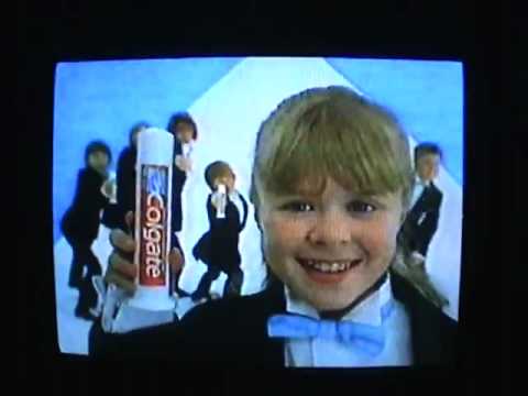 1986 COLGATE TOOTHPASTE TOOTH PASTE PUMP KIDS ART SHADOW BEATLES