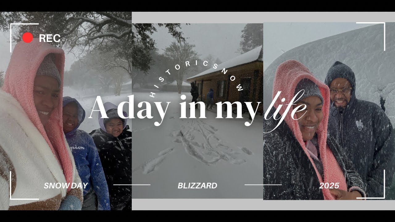 Historical Snow Day in Louisiana | Snow Day 2025 | Happy Birthday ...