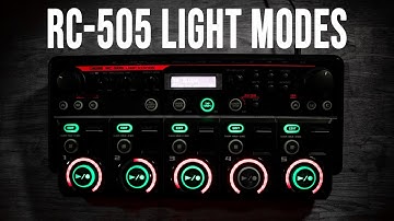 How To Setup Custom Loop Light Indicators On BOSS RC-505 -  Tutorial