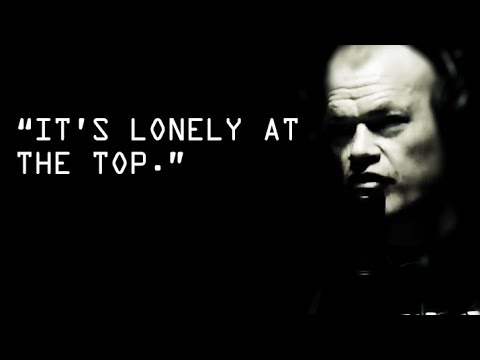 Jocko on "It's Lonely at the - Jocko Willink - YouTube