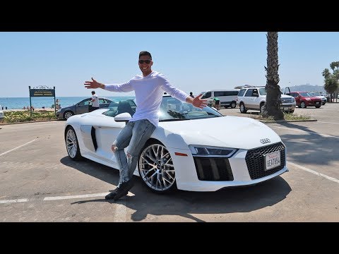 Test Driving My Dream Car | Audi R8 V10 Spyder!!!