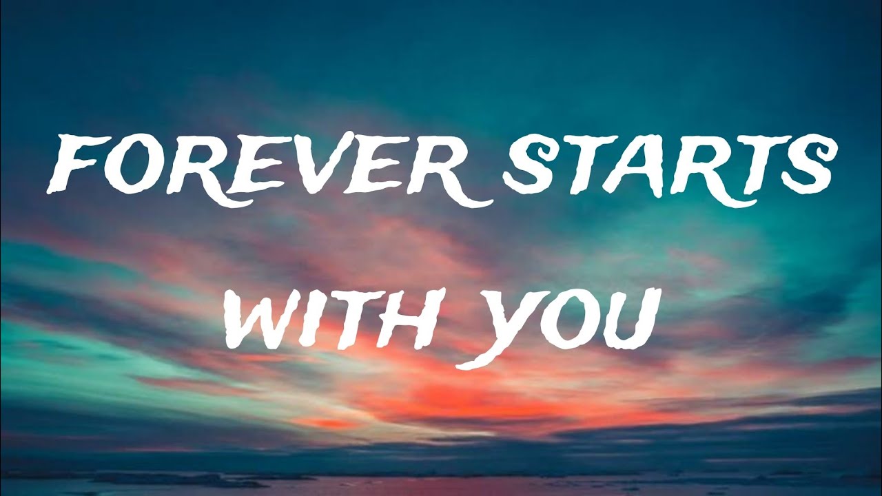 Forever Starts With You | Romantic Acoustic Love Song (Lyrics Video)