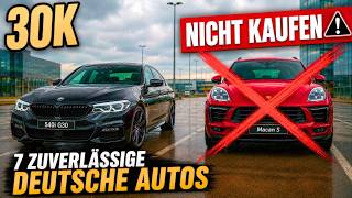 7 zuverlässige deutsche Autos unter 30.000 € — aber DIESEN niemals kaufen