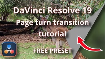 Make This AMAZING Page Turn Effect in DaVinci Resolve 19