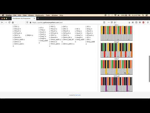 ChordStream (cs50 final project)