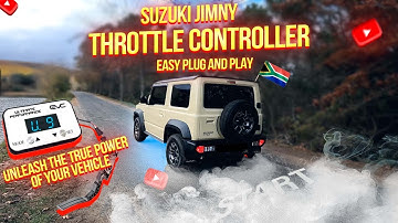 Suzuki Jimny EVC throttle controller installation | IMPROVE ACCELERATION or SAVE FUEL!