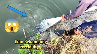 MIMPI APA SEMALAM..SETIAP TEBAR JALA DAPAT BANYAK IKAN ||Nets fishing
