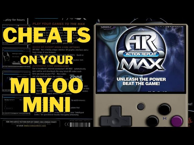 How to use CHEATS on your Miyoo Mini | Quick and Easy Tutorial! class=