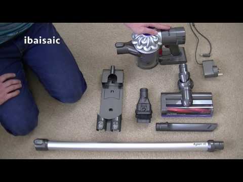 Dyson V6 Cordless Vacuum Cleaner Demonstration & Review