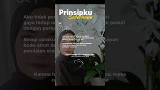Prinsipku Sederhana prinsip bangkitdarikegagalan catatanmotivasi kehidupandunia