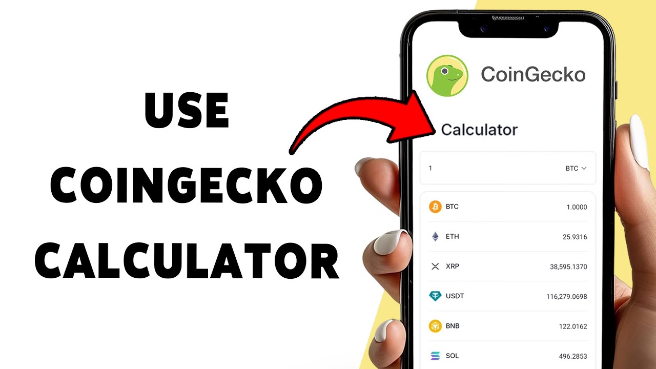Use CoinGecko Calculator | Convert Crypto With CoinGecko Calculator 2025