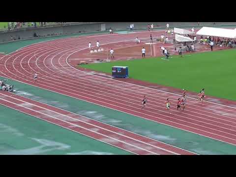 2022  全中陸上 男子200ｍ予選第1組　R4.8.18