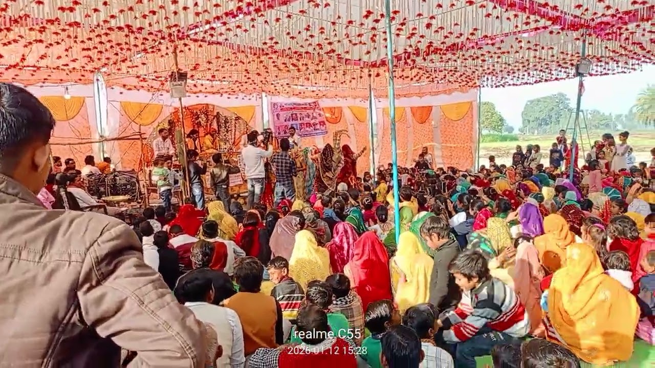 नीबरिया दोखा ले गोरी तेरे आगना में gayak bhole Shastri katha sirsa nach kudh hua 