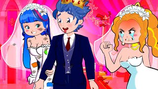 Rich vs Poor Wedding - Very Sad Story but Happy Ending - Poor Princess Life Animation
