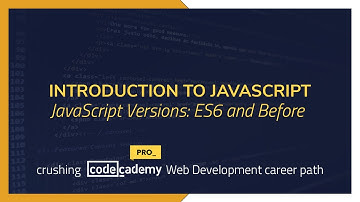 Crushing Codecademy PRO WEB DEVELOPMENT career path Challenge - JavaScript Versions: ES6 and Before