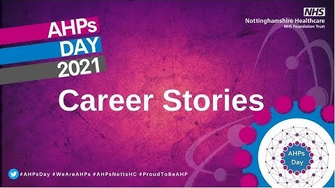 SLT AHP lead practice learning and education facilitator: Sally Knapp