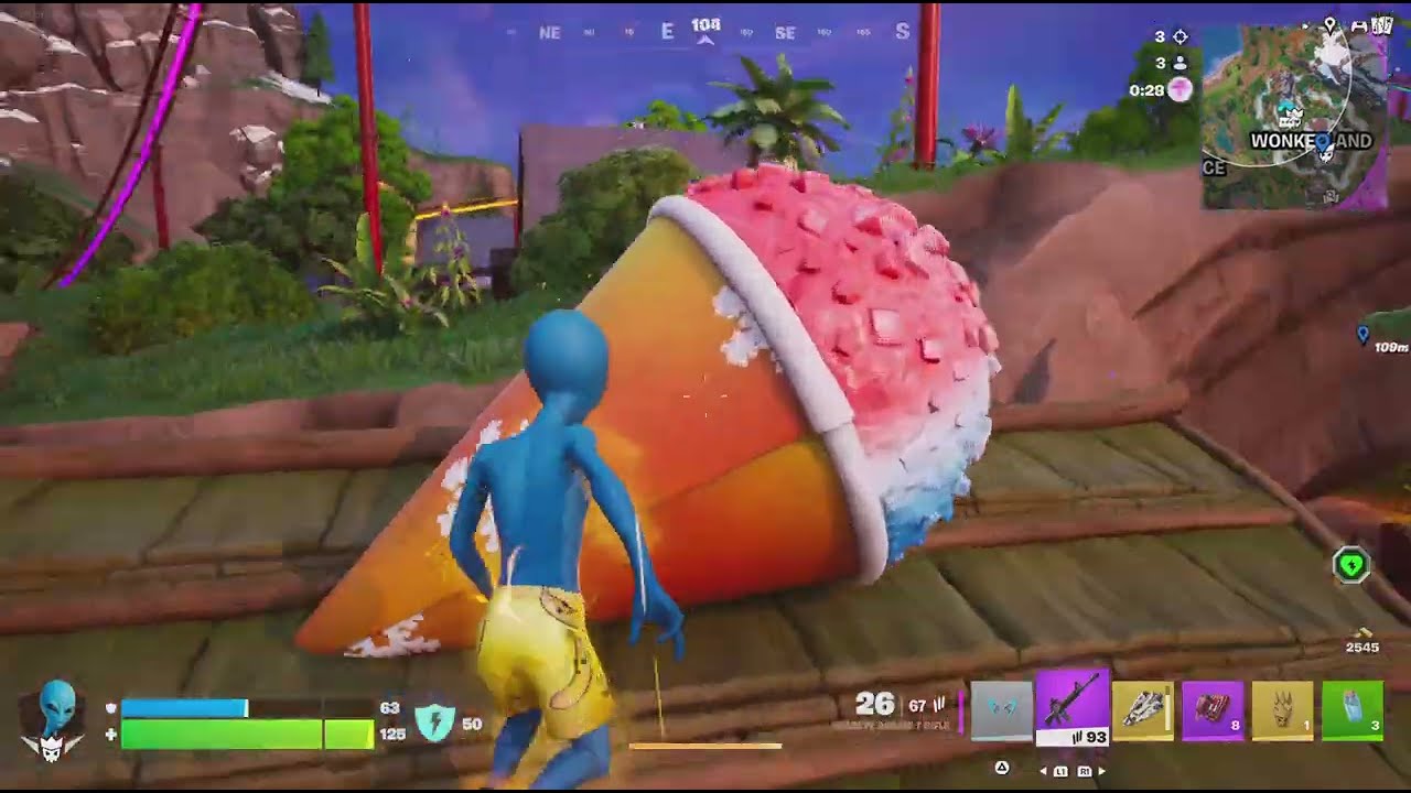 Lightrider surfs up in Fortnite: Zerobuild part 2 (solo play)