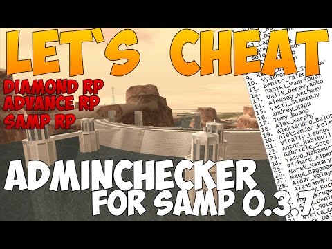 Админ Чекер Для Samp Rp