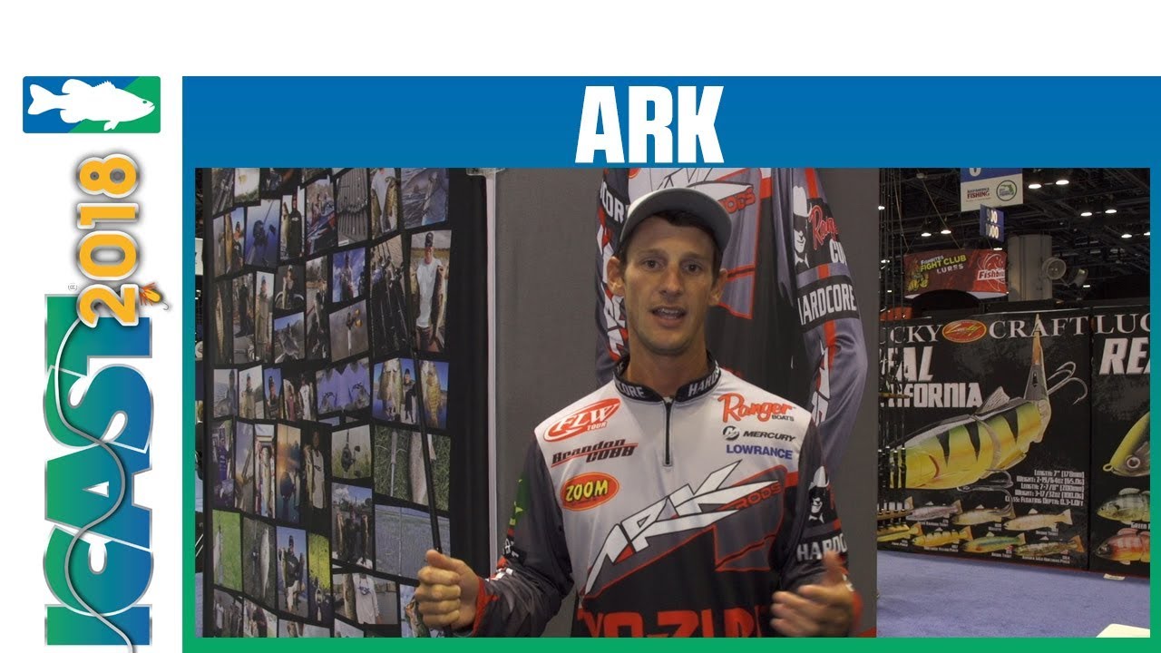 ICAST 2018 Videos - ARK Rods Invoker Rods New Models with Brandon Cobb