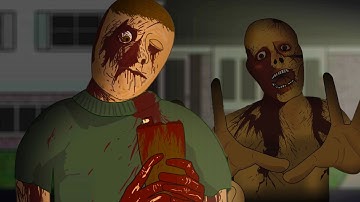 Zombies: The Beginning - Old Flash Game Where Zombies Attack Your House + All Death Scenes