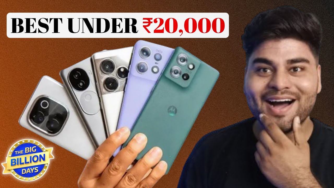 Top 5 Best Smartphone Under ₹20,000 - Flipkart Bbd Sale & Amazon Gif ...
