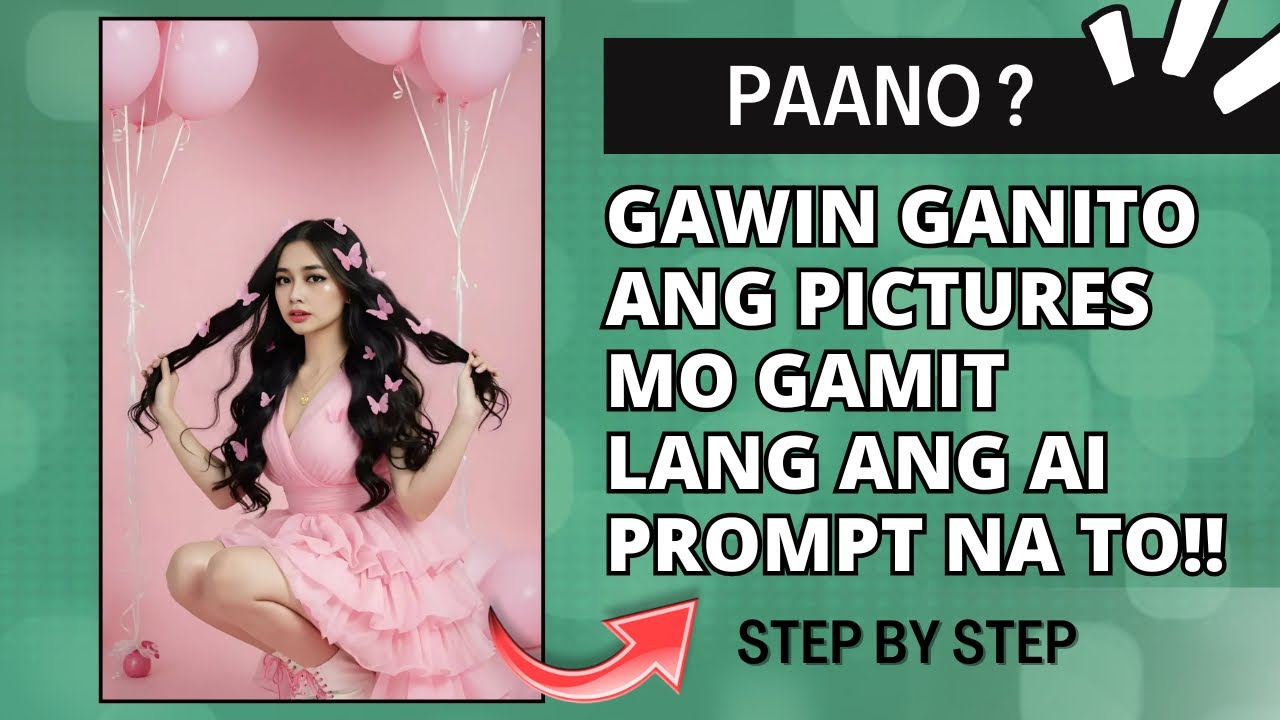 PAANO GUMAWA NG BIRTHDAY PHOTOSHOOT GAMIT ANG AI | EDIT GAMIT ANG AI | AI PROMPT IDEAS | ASKTECHPH