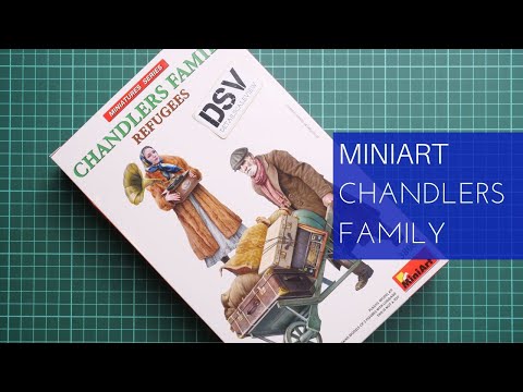 Video: MiniArt 38089 Refugees. Chandlers Family – rodina uprchlíků (1/35)
